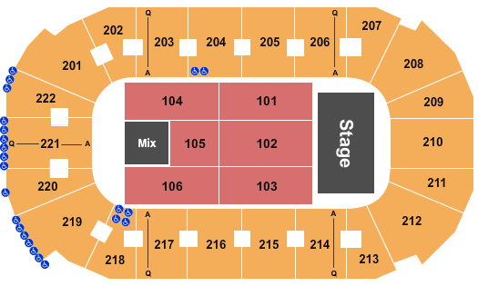 Covelli Centre Trans-Siberian Orchestra Seating Chart